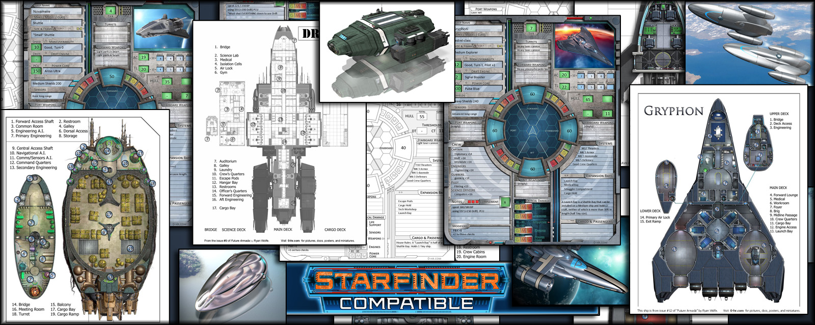 0 hr Deluxe Starship Designs